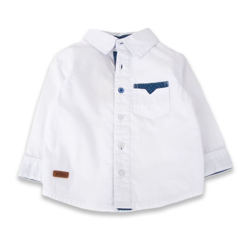 Camisa-Bebe-Niño-Blanco-Pillin