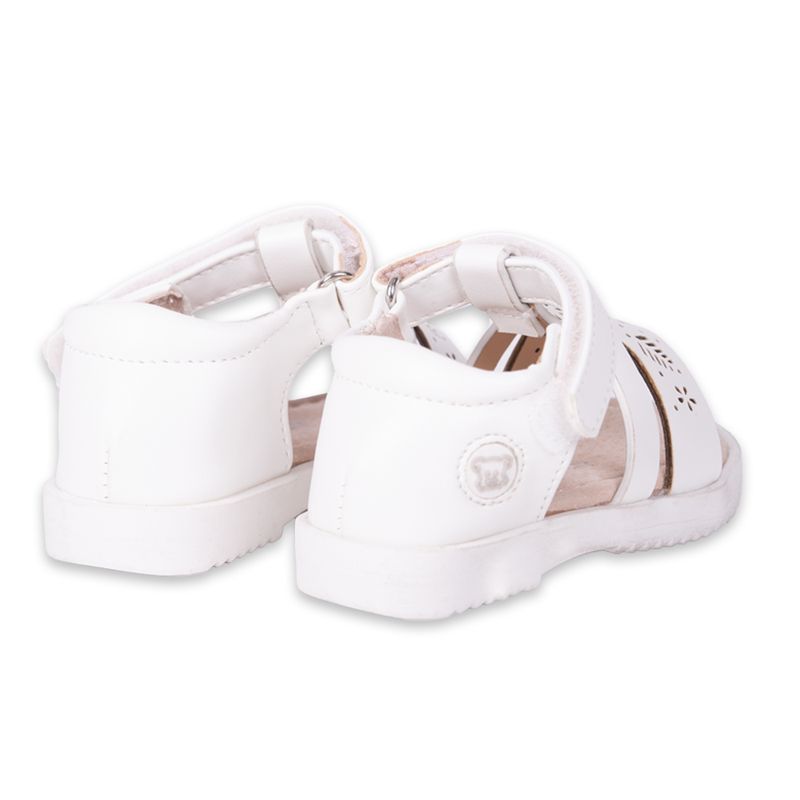 Sandalias-Bebe-Niña-Blanco-Pillin