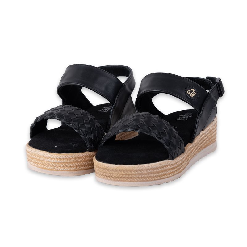 Sandalias-Niña-Negro-Pillin