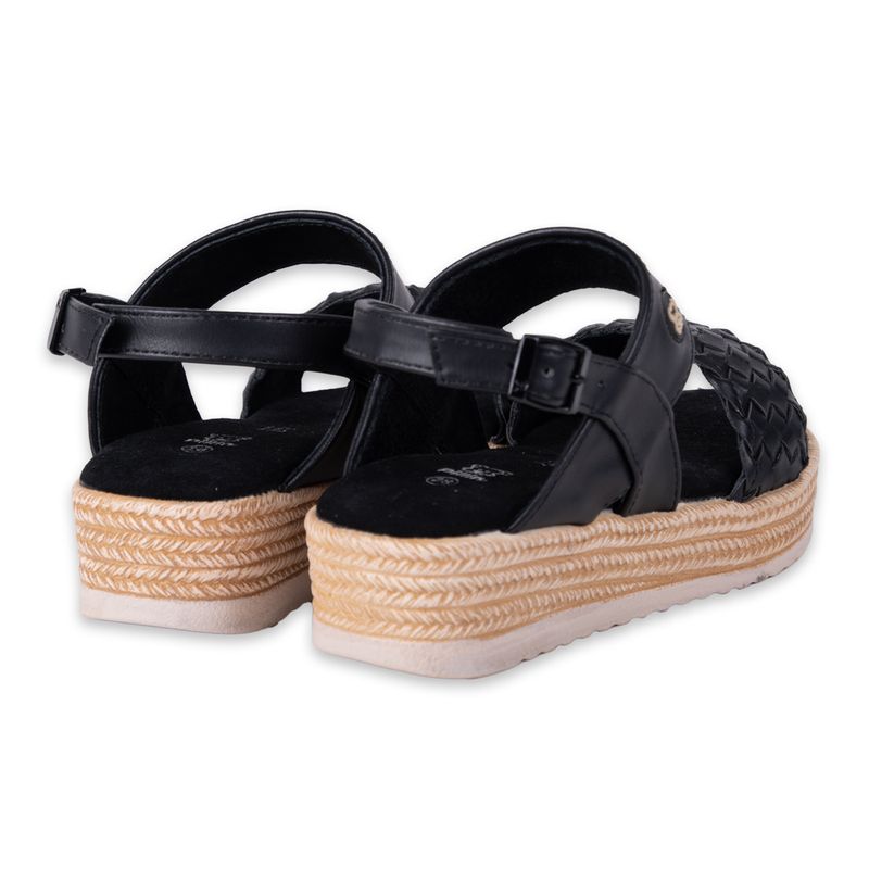 Sandalias-Niña-Negro-Pillin