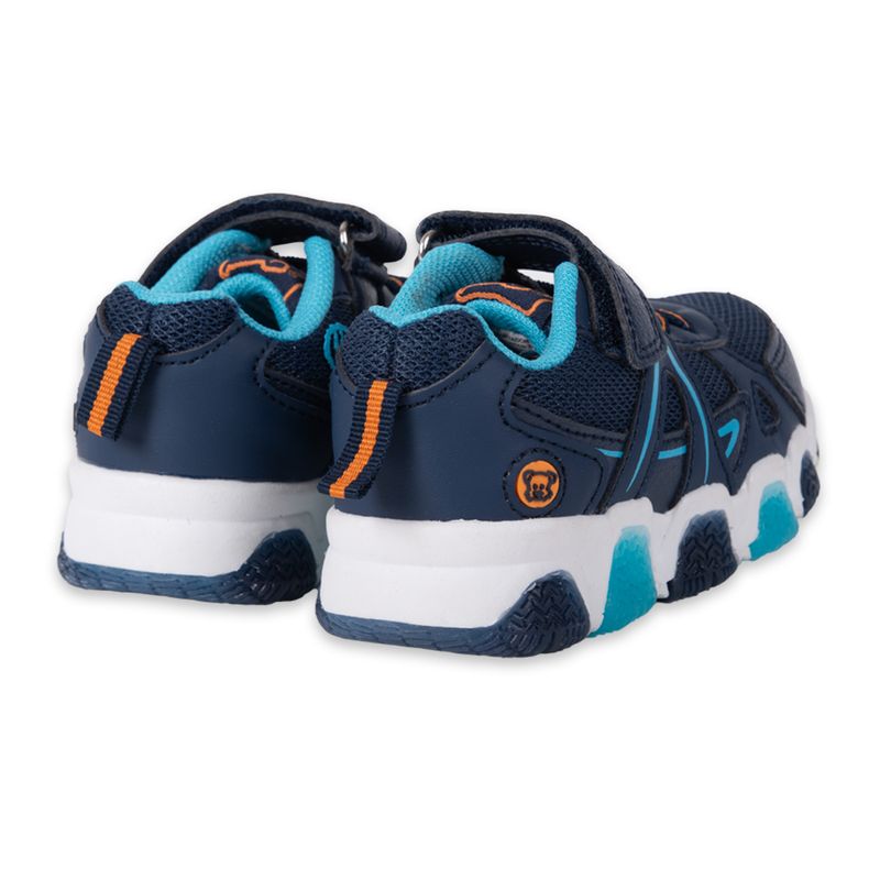 Zapatillas-Luces-Bebe-Niño-Azul-Pillin