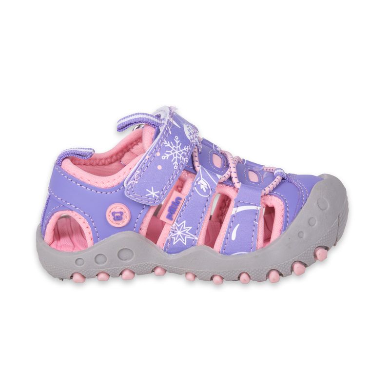 Sandalias-Outdoor-Bebe-Niña-Morado-Pillin