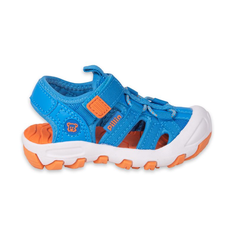 Sandalias-Outdoor-Bebe-Niño-Azul-Pillin
