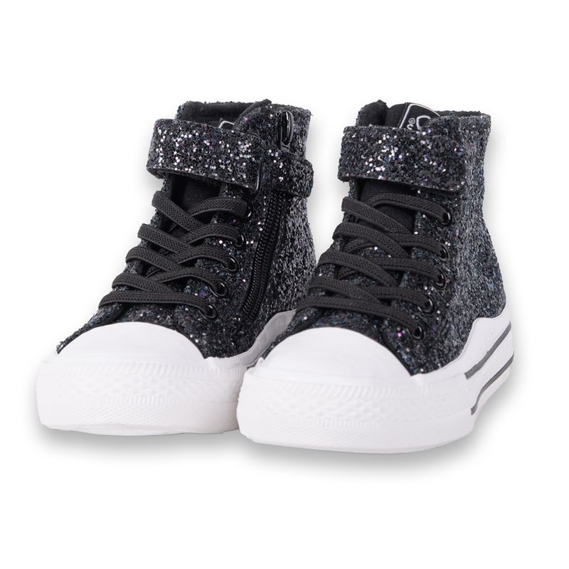 Zapatillas-Niña-Negro-Pillin
