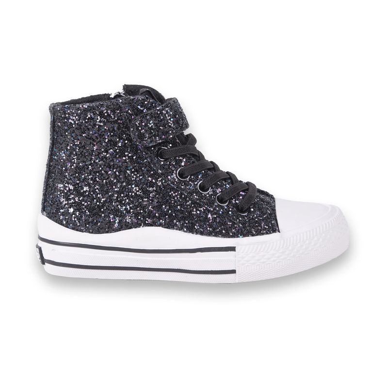 Zapatillas-Niña-Negro-Pillin
