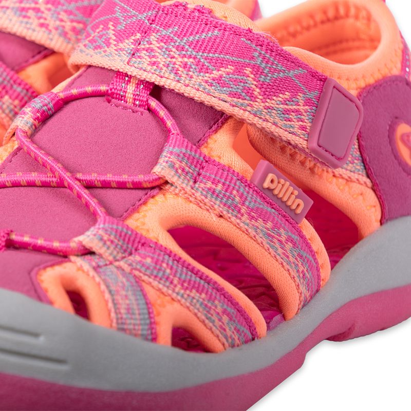 Sandalias-Outdoor-Niña-Fucsia-Pillin