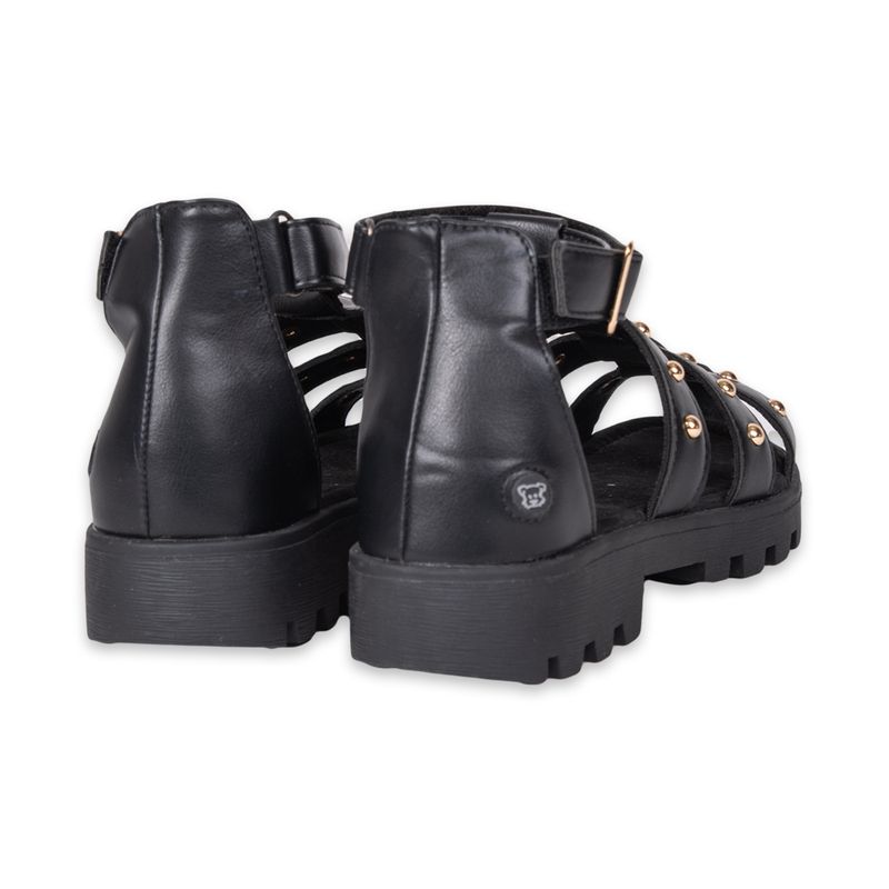 Sandalias-Niña-Negro-Pillin