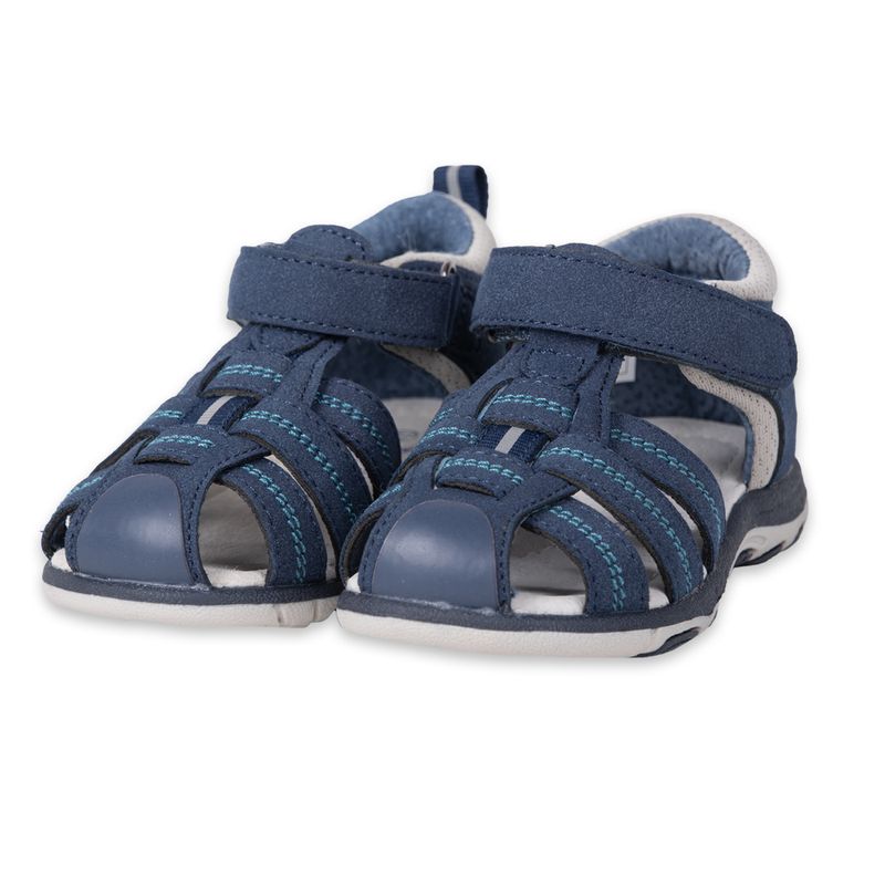 Sandalias-Clasico-Bebe-Niño-Azul-marino-Pillin