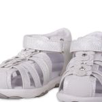 Sandalias-Clasico-Bebe-Niña-Plateado-Pillin