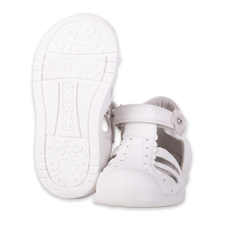 Sandalias-Pasos-Bebe-Niña-Blanco-Pillin
