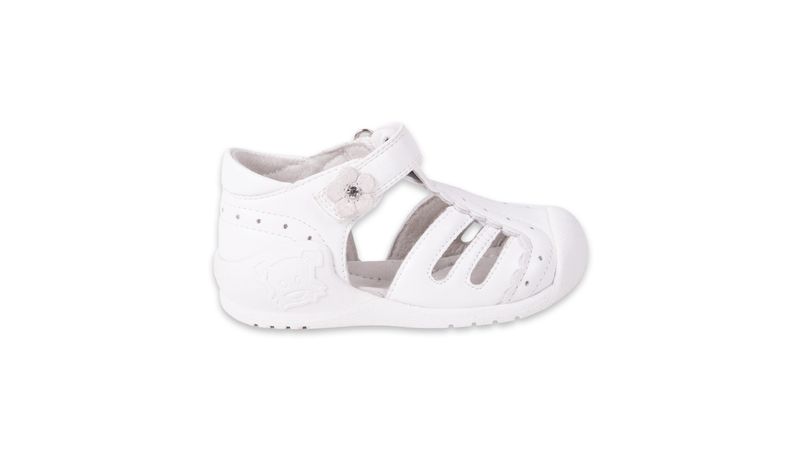 Sandalias Pasos Bebe Niña Blanco Pillin Tienda Online Pillin