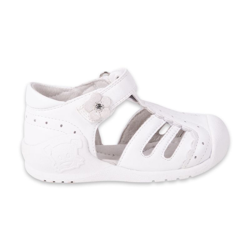 Sandalias-Pasos-Bebe-Niña-Blanco-Pillin