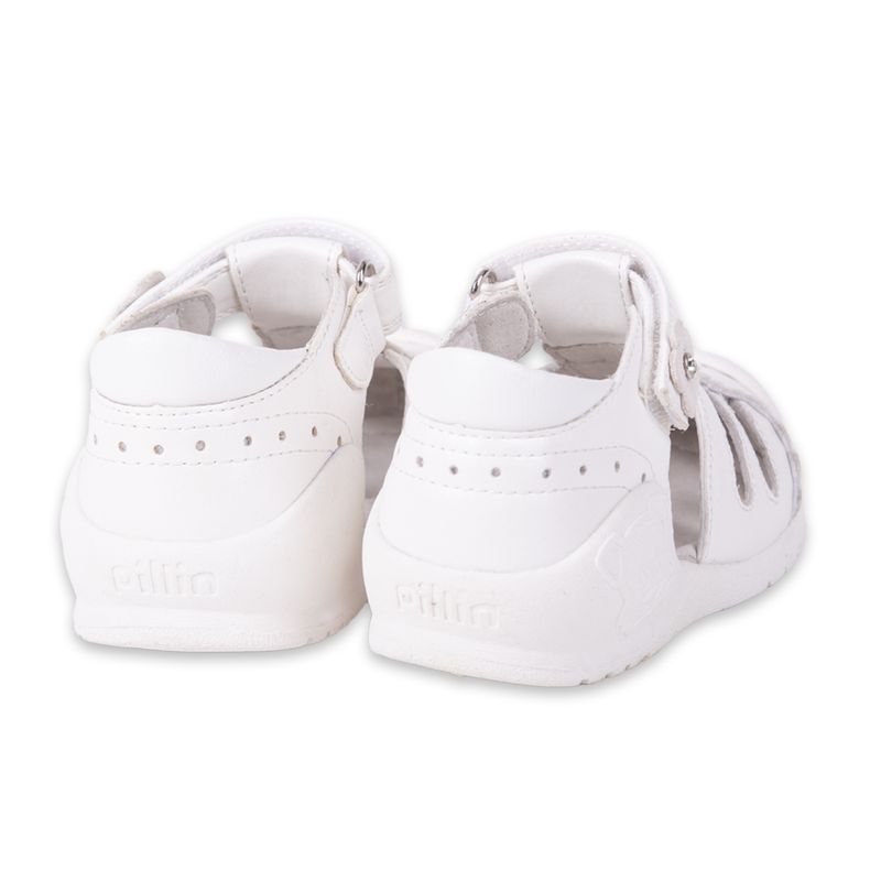 Sandalias-Pasos-Bebe-Niña-Blanco-Pillin
