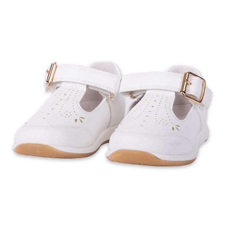 Ballerina-Clasica-Bebe-Niña-Blanco-Pillin