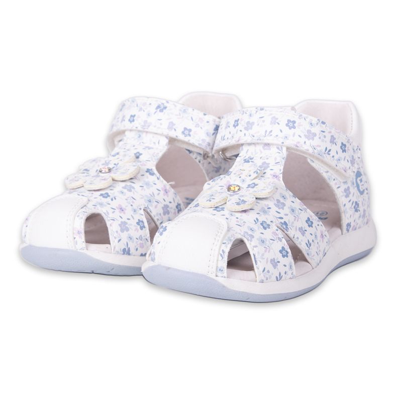 Sandalias-Clasico-Bebe-Niña-Blanco-Pillin