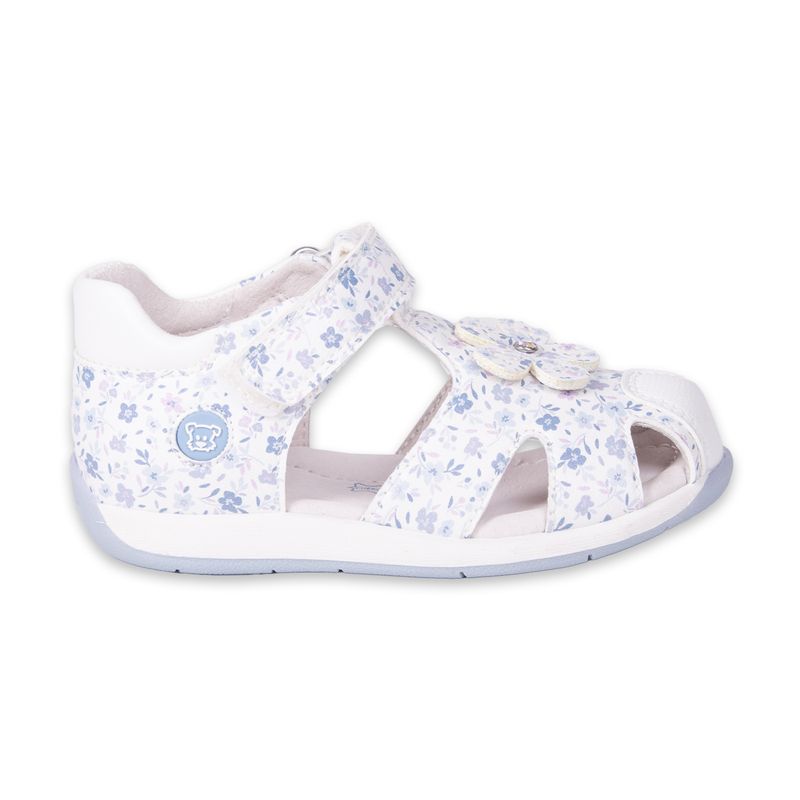 Sandalias-Clasico-Bebe-Niña-Blanco-Pillin
