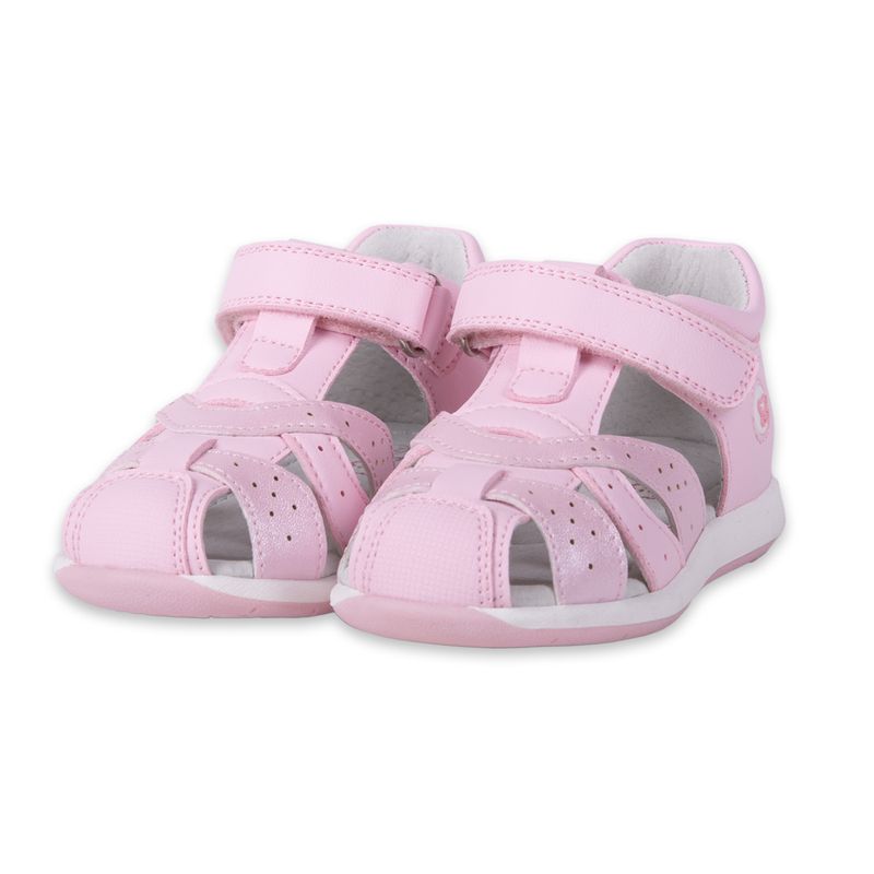 Sandalias-Clasico-Bebe-Niña-Rosado-Pillin