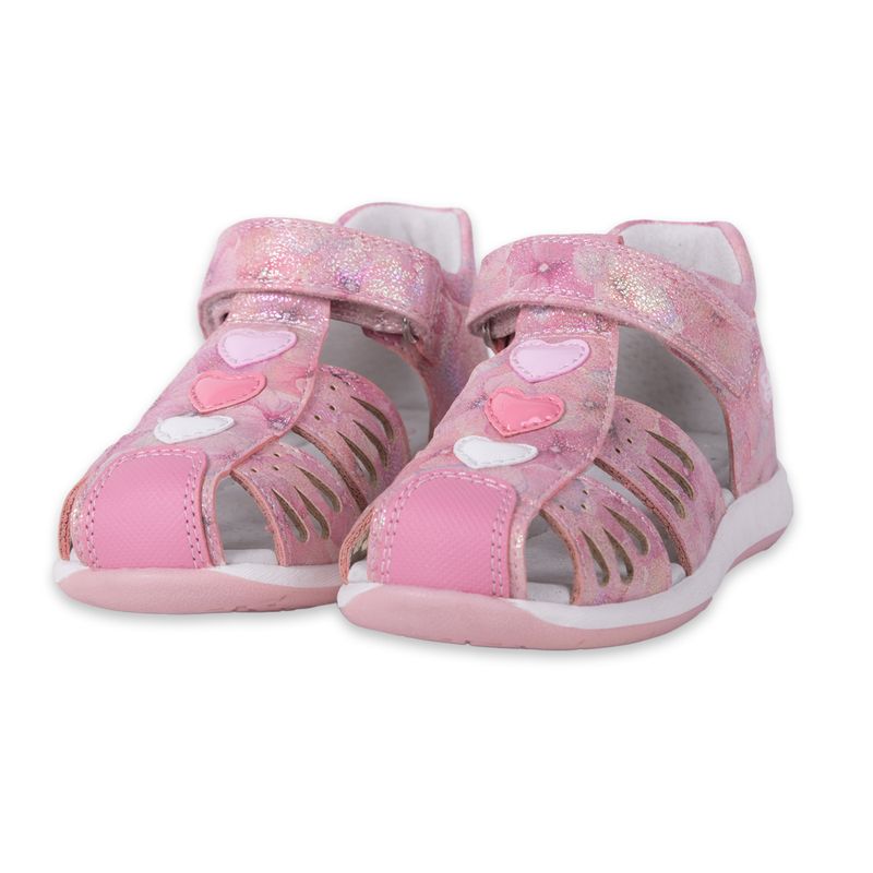 Sandalias-Clasico-Bebe-Niña-Rosado-Pillin