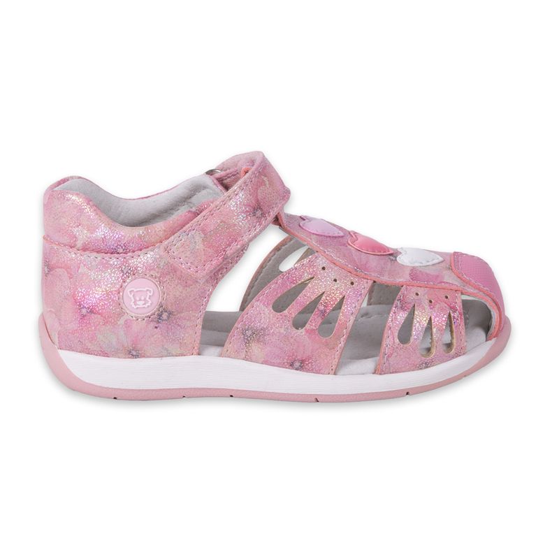 Sandalias-Clasico-Bebe-Niña-Rosado-Pillin