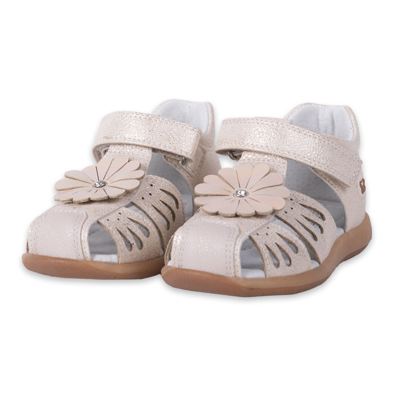 Sandalias Clasico Bebe Niña Dorado Pillin Tienda Online - Pillin
