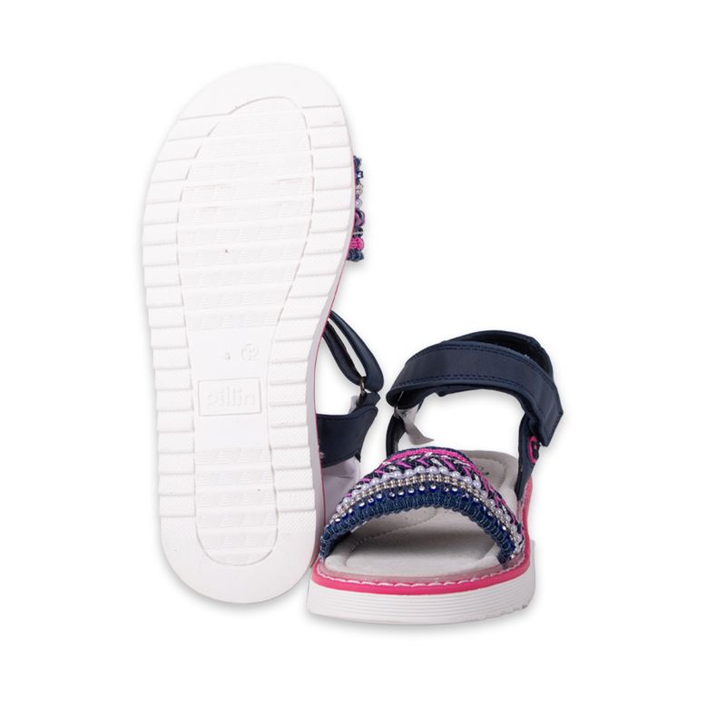 Sandalias-Niña-Azul-Pillin