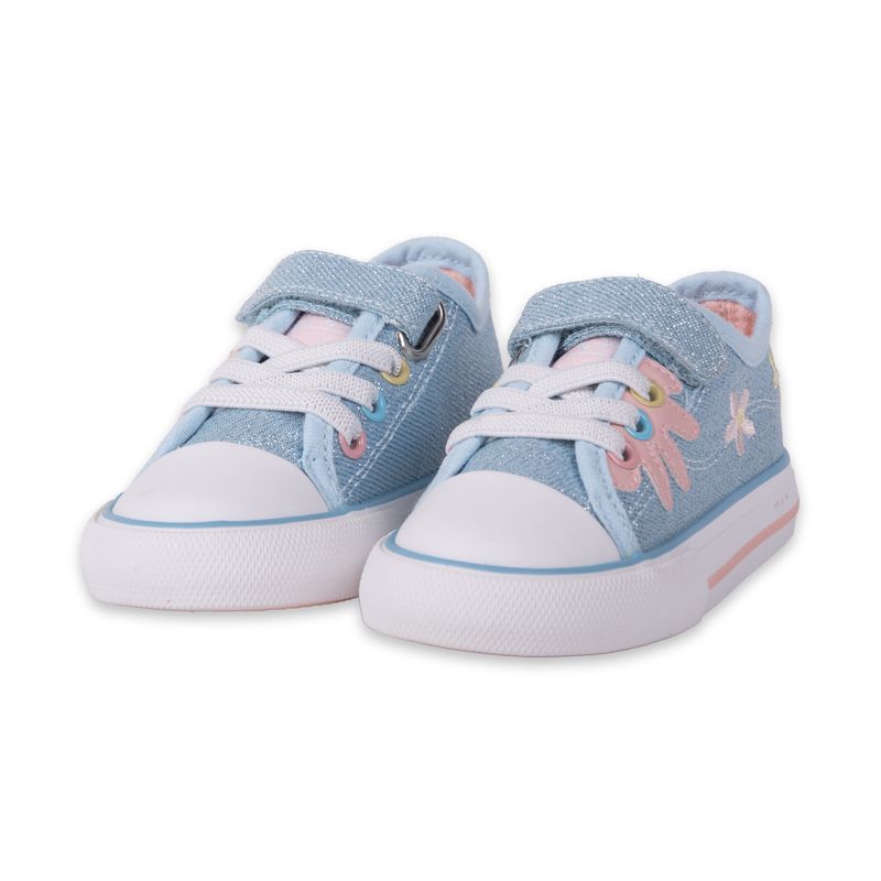 Zapatillas-Bebe-Niña-Celeste-Pillin