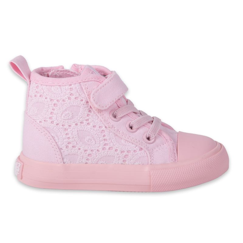 Zapatillas-Bebe-Niña-Palo-rosa-Pillin