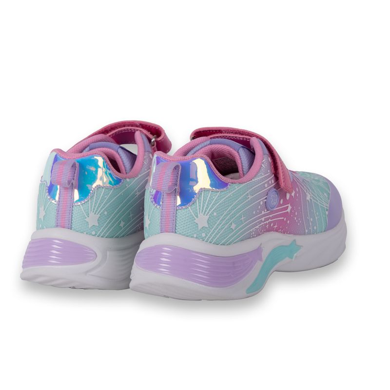 Zapatillas-Luces-Niña-Lila-Pillin
