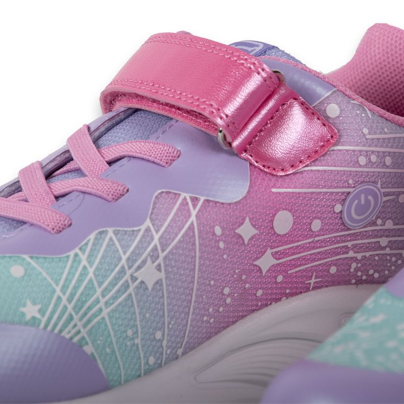 Zapatillas-Luces-Niña-Lila-Pillin