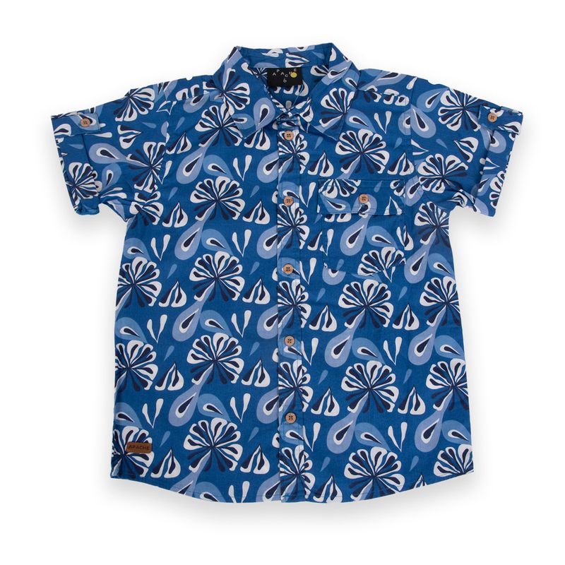 Camisa-Niño-Azul-Pillin