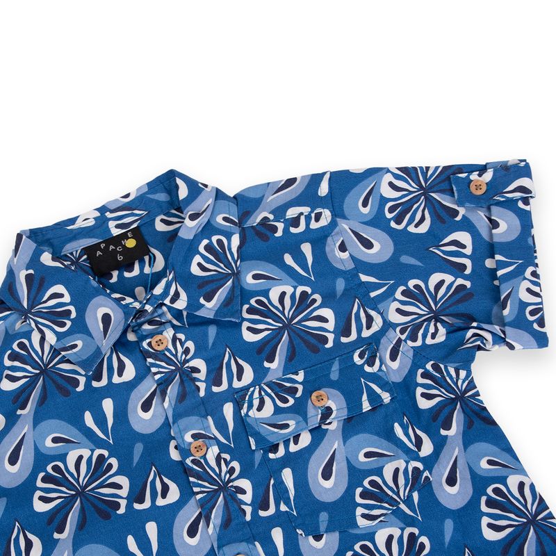 Camisa-Niño-Azul-Pillin