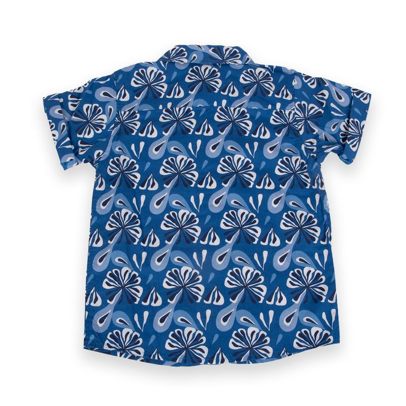 Camisa-Niño-Azul-Pillin