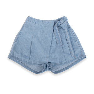 Short Bebé niña Celeste