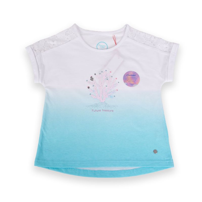 Polera-Niña-Turquesa-Pillin