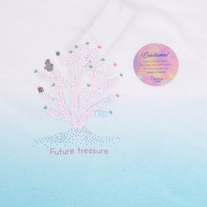 Polera Niña Turquesa