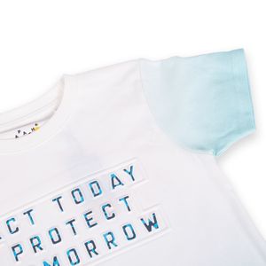 Polera Niño Blanco