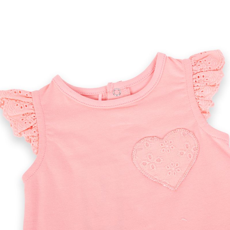 Polera-Bebe-Niña-Coral-Pillin