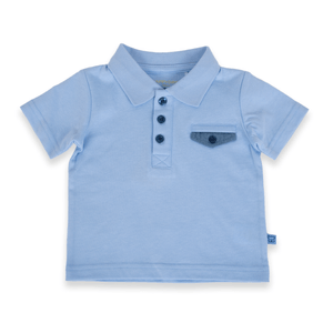 Polera Bebé niño Celeste