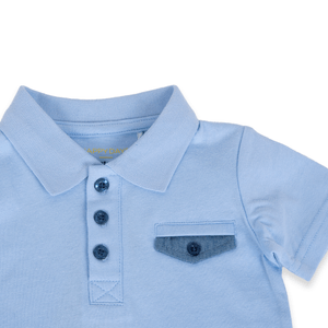 Polera Bebé niño Celeste