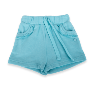 Short Bebé niña Turquesa