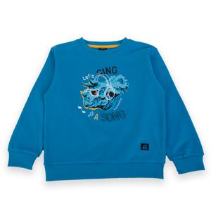 Polerón Niño Azul eléctrico