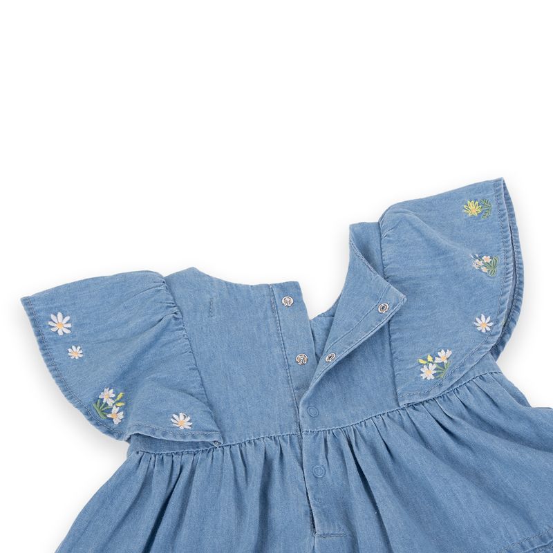 Vestido-Bebe-Niña-Celeste-Pillin