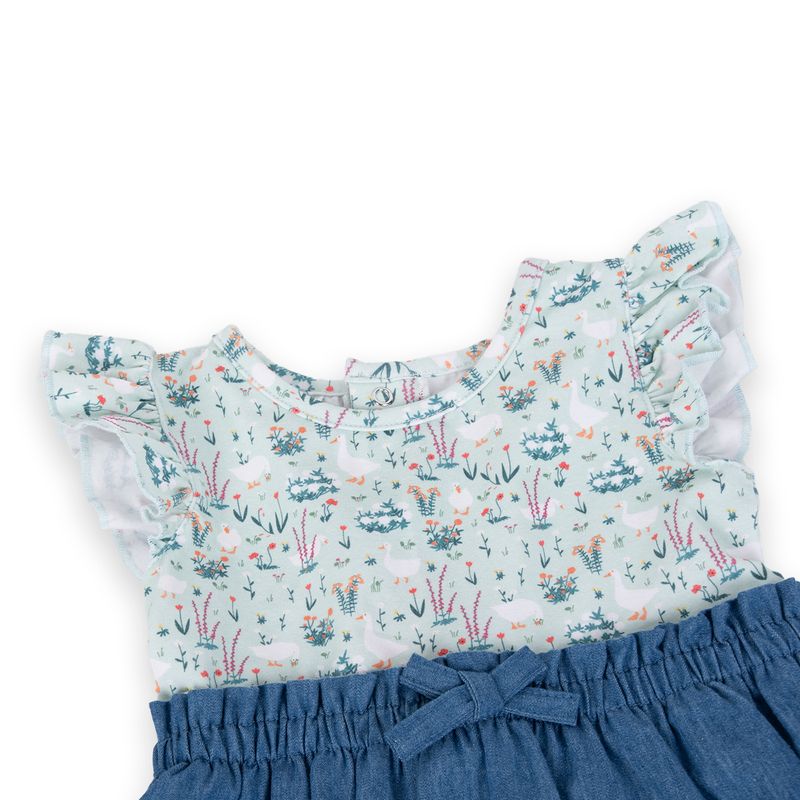 Vestido-Bebe-Niña-Menta-Pillin