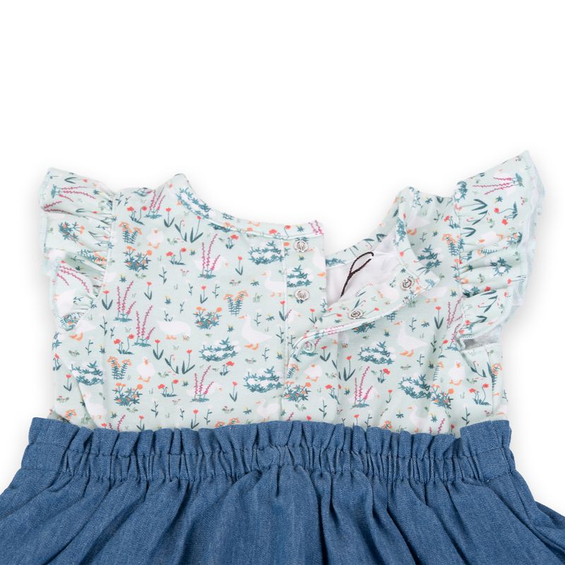 Vestido-Bebe-Niña-Menta-Pillin