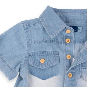 Camisa Bebé Niño Denim