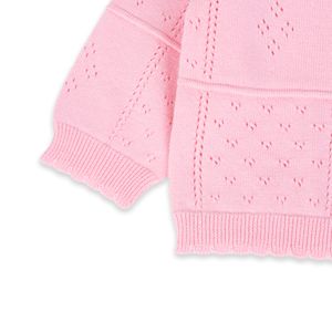 Chaleco Bebé Niña Rosado