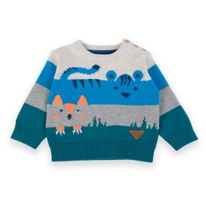 Chaleco Bebé Niño Celeste