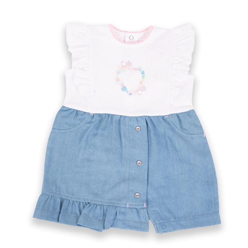 Mameluco-Bebe-Niña-Denim-Pillin