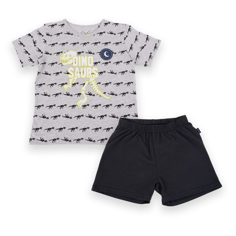 Pijama-Niño-Gris-claro-Pillin