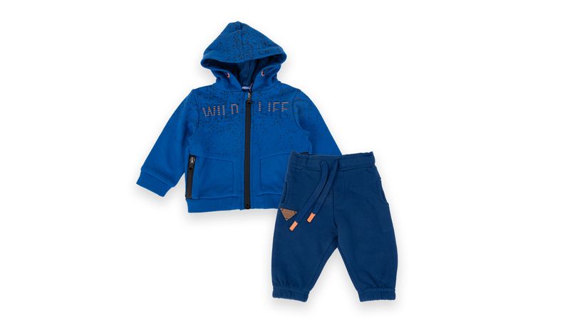 Buzo azul electrico new arrivals